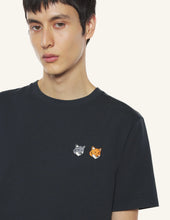 Charger l'image dans la galerie, Maison Kitsuné T-shirt Double Fox head Comfort Anthracite