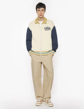 Charger l&#39;image dans la galerie, Maison Kitsuné Blouson Knitted College Rich Vanilla