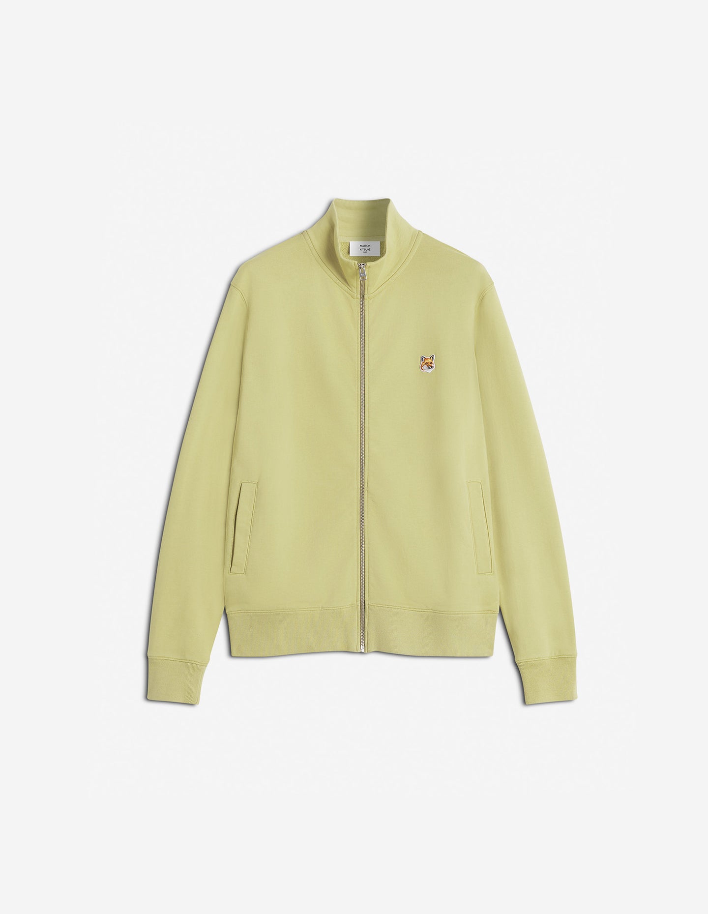 Maison Kitsuné Sweatshirt FullZip Fox Head Patch Canvas