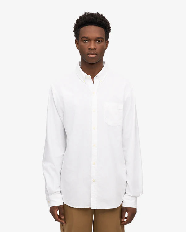 Colorful Standard Chemise Oxford Organic Optical white