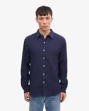 Charger l&#39;image dans la galerie, Colorful Standard Chemise Flannel Organic Navy blue