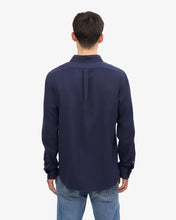 Charger l&#39;image dans la galerie, Colorful Standard Chemise Flannel Organic Navy blue