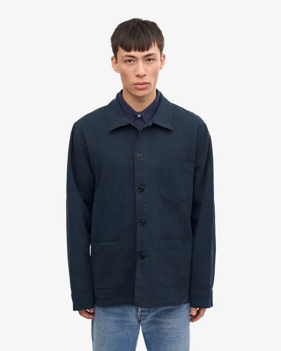 Colorful Standard Veste Workwear Navy Blue