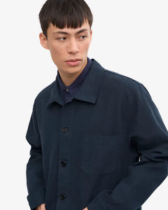 Colorful Standard Veste Workwear Navy Blue