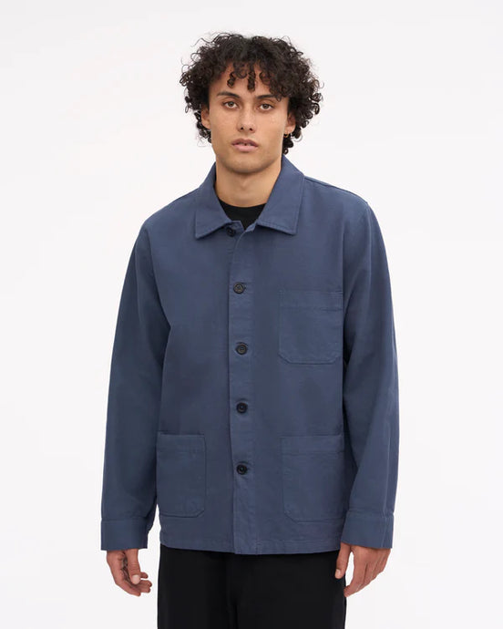Colorful Standard Veste Workwear Petrol blue