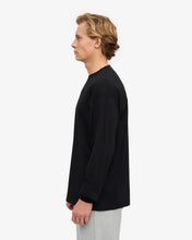 Charger l'image dans la galerie, Colorful Standard T-shirt Manches Longues Oversize Deep Black
