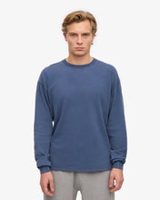 Charger l'image dans la galerie, Colorful Standard T-shirt Manches Longues Oversize Neptune Blue