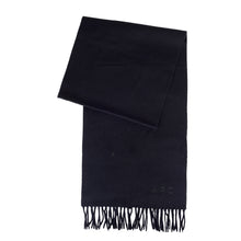 Charger l&#39;image dans la galerie, A.P.C. Echarpe Ambroise Brodée Noir