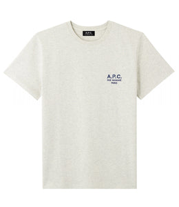 A.P.C. T-Shirt Raymond Ecru chine
