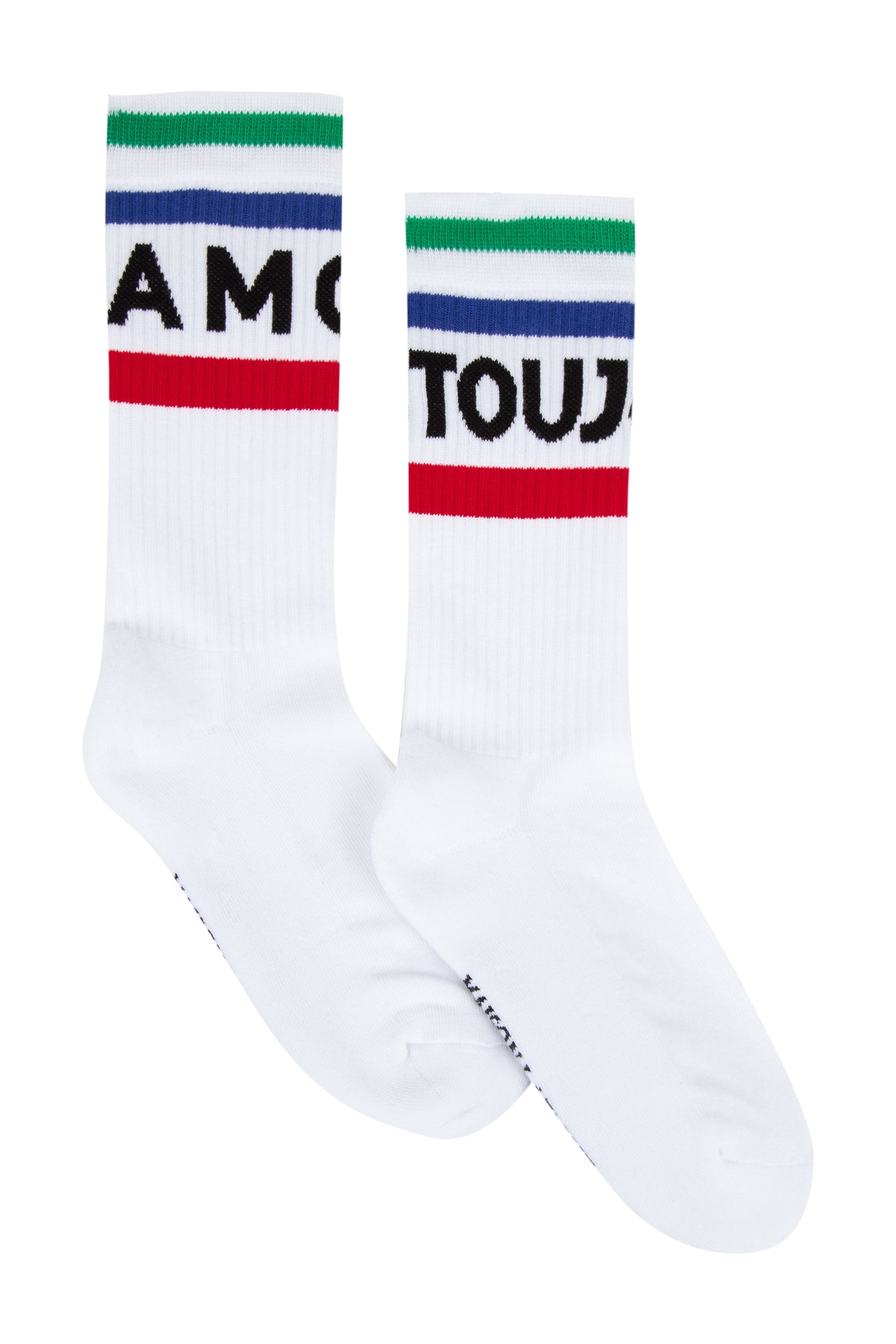 Maison Labiche Chaussettes Amour Unisexe Blanc