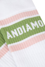 Charger l&#39;image dans la galerie, Maison Labiche Chaussettes Andiamo Unisexe Blanc