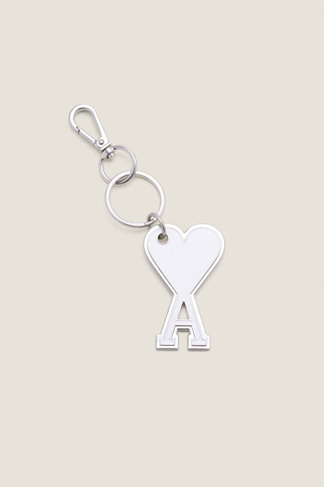 AMI Porte-clefs Ami de Coeur Ecru
