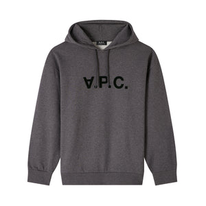 A.P.C. Hoodie Milo Gris chine