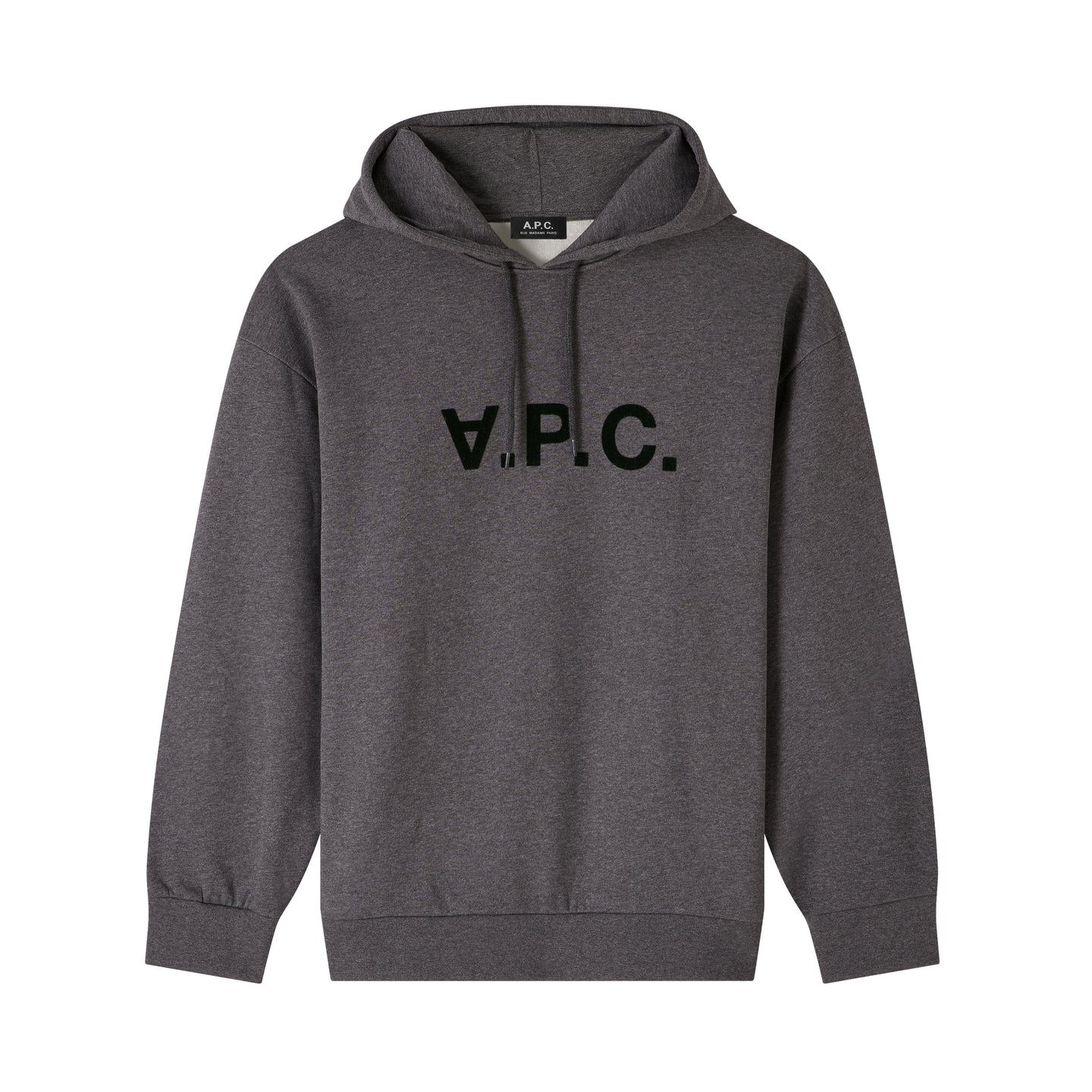 A.P.C. Hoodie Milo Gris chine