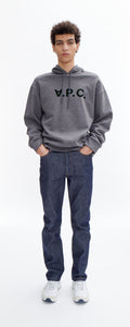 A.P.C. Hoodie Milo Gris chine