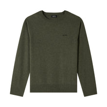 Charger l&#39;image dans la galerie, A.P.C. Pull Elie en Laine Kaki