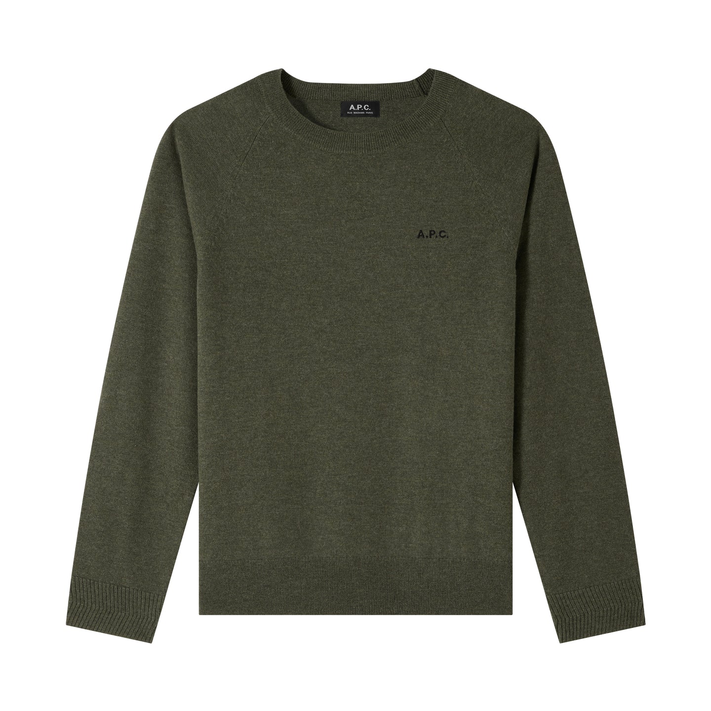 A.P.C. Pull Elie en Laine Kaki