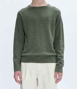 A.P.C. Pull Elie en Laine Kaki