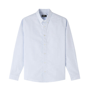 A.P.C. Chemise Greg Rayures Bleu