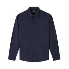 Charger l&#39;image dans la galerie, A.P.C. Chemise Vincent en Flanelle Dark navy