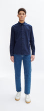 Charger l&#39;image dans la galerie, A.P.C. Chemise Vincent en Flanelle Dark navy