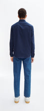 Charger l&#39;image dans la galerie, A.P.C. Chemise Vincent en Flanelle Dark navy
