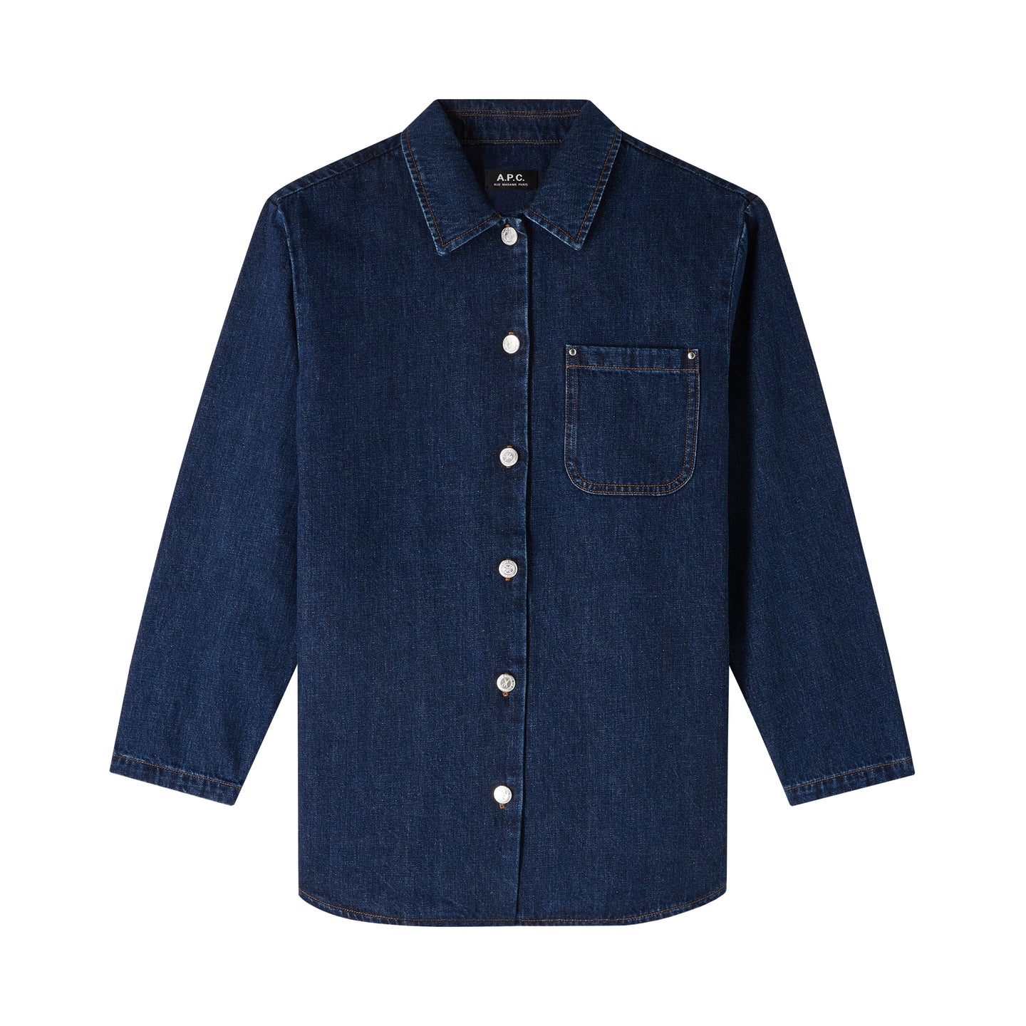 A.P.C. Veste Laguna en Denim Indigo