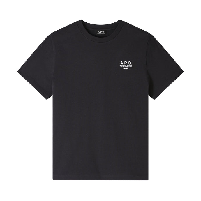 A.P.C. T-Shirt Standard Rue Madame Noir