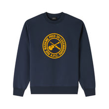 Charger l&#39;image dans la galerie, A.P.C. Sweatshirt Boxy Guitare Poignard Dark Navy