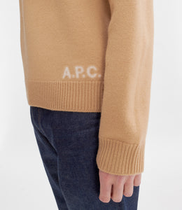 A.P.C. Pull Edward en Laine Camel