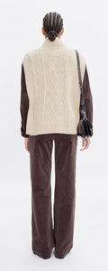 A.P.C. Pull Cameron Ecru Chiné