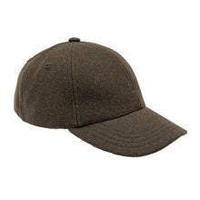 Charger l&#39;image dans la galerie, A.P.C. Casquette Charlie en Laine Kaki Chiné