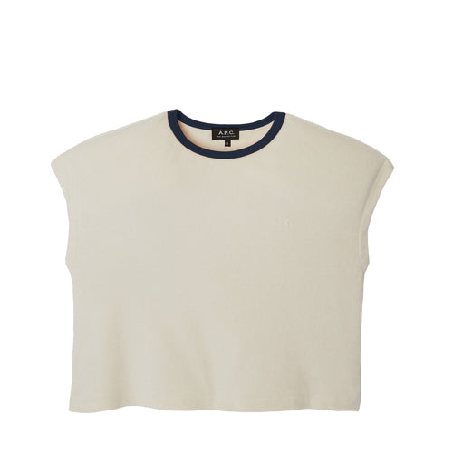 A.P.C. Top Kelly en Coton Ecru
