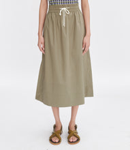 Charger l&#39;image dans la galerie, A.P.C. Jupe Lucienne en Coton Kaki