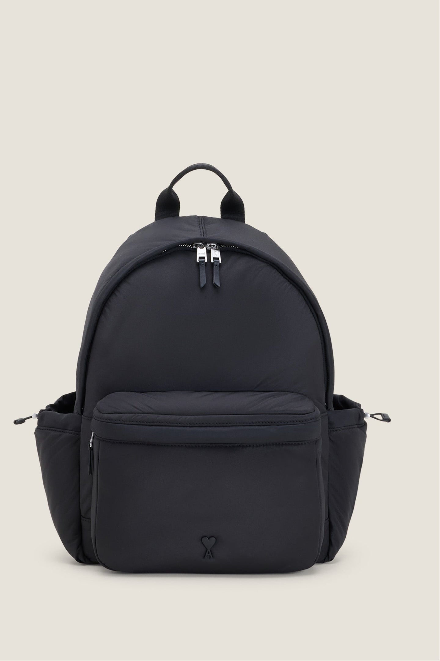 AMI Sac à Dos Ami de Coeur en Nylon Noir
