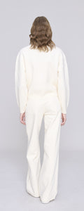A.P.C. Pull Daria en Laine Ecru
