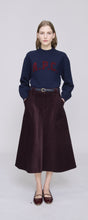 Charger l&#39;image dans la galerie, A.P.C. Pull Jada en Laine Dark Navy