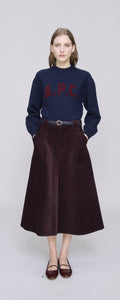 A.P.C. Pull Jada en Laine Dark Navy