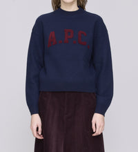 Charger l&#39;image dans la galerie, A.P.C. Pull Jada en Laine Dark Navy
