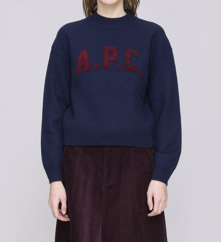 A.P.C. Pull Jada en Laine Dark Navy