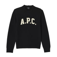 Charger l&#39;image dans la galerie, A.P.C. Pull Jay en Laine Noir