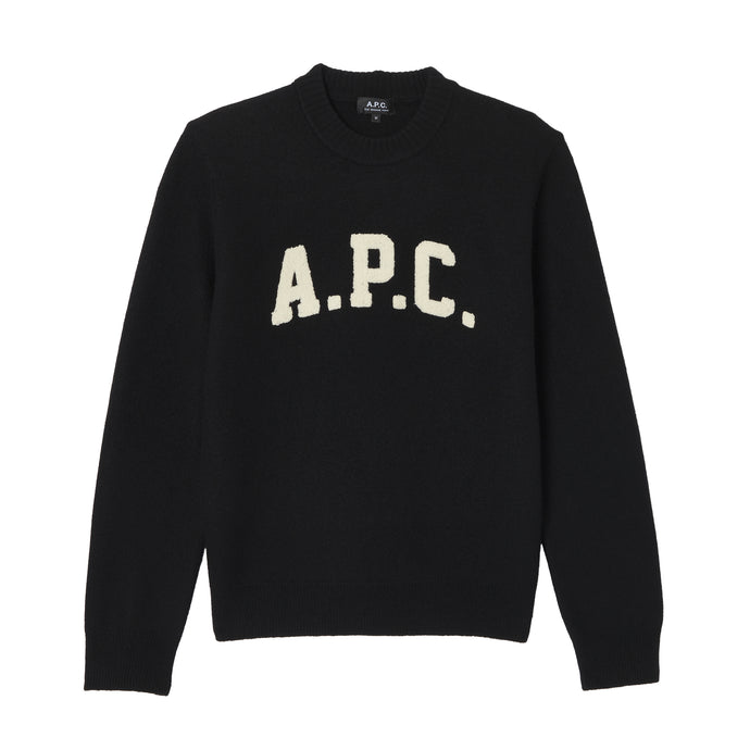 A.P.C. Pull Jay en Laine Noir