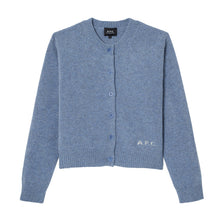 Charger l'image dans la galerie, A.P.C. Cardigan Lila en Laine Bleu