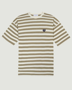 Maison Labiche T-Shirt La Mariniere Patch Coeur Ivory