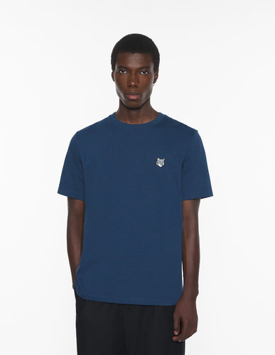 Maison Kitsuné T-Shirt Bold Fox Head Patch Comfort Navy