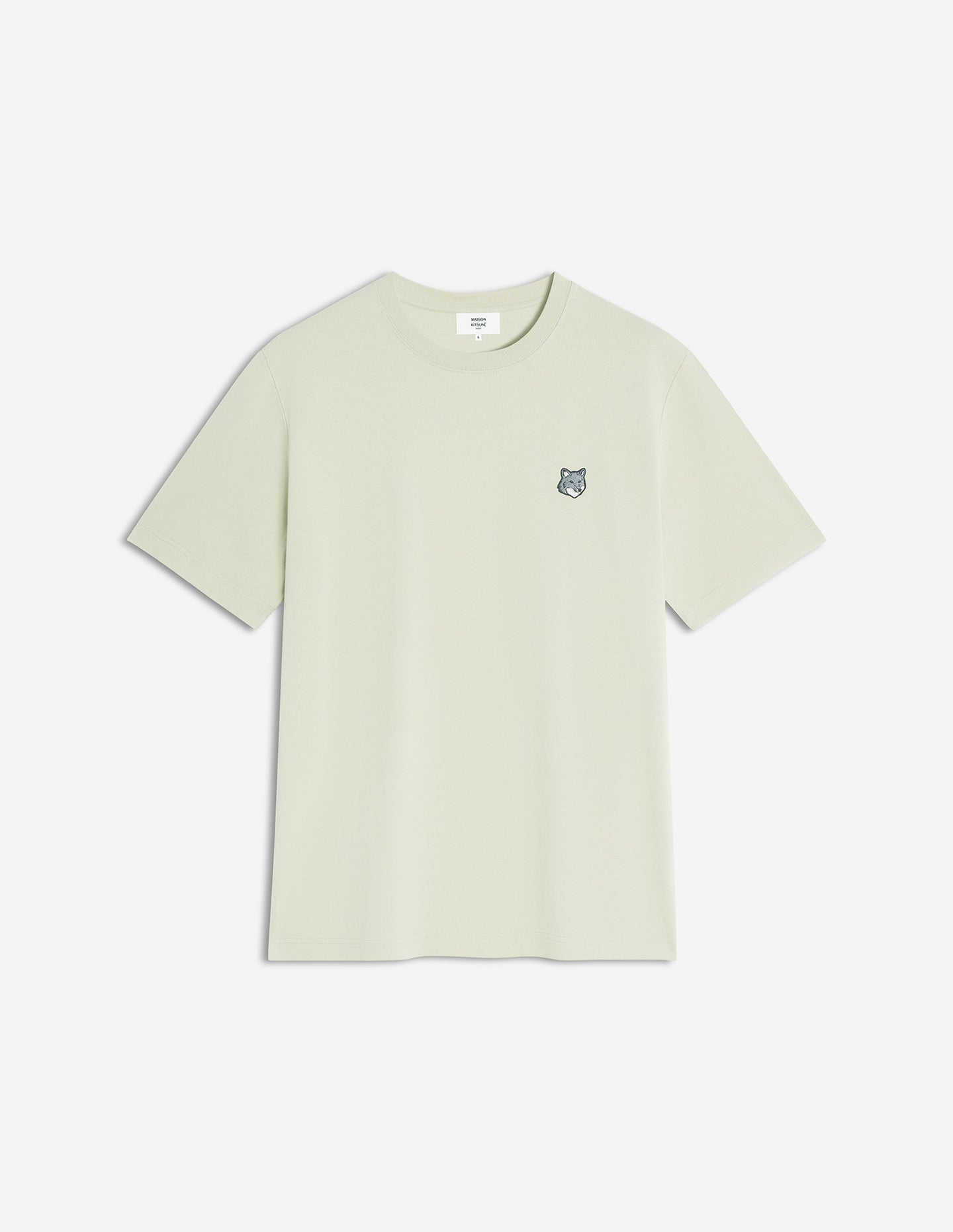 Maison Kitsuné T-Shirt Bold Fox Head Patch Comfort Stone beige