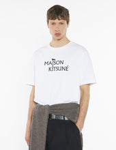 Charger l&#39;image dans la galerie, Maison Kitsuné T-Shirt Pillar Comfort White