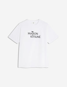Maison Kitsuné T-Shirt Pillar Comfort White