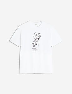 Maison Kitsuné T-Shirt Party Fox Comfort White