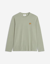 Charger l&#39;image dans la galerie, Maison Kitsuné T-Shirt Fox Head Manches Longues Laurel Green